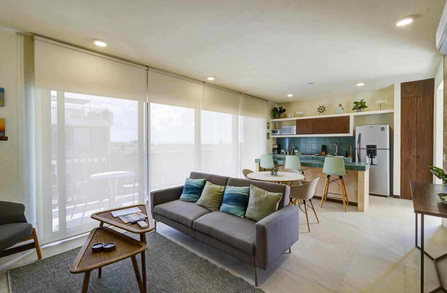 Beautiful Ocean View Penthouse With Private Pool -C301 Hotel Isla Holbox Exterior photo